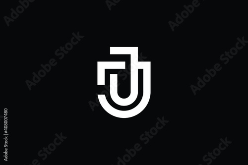 J logo letter design on luxury background. JJ logo monogram initials letter concept. J icon logo design. JJ elegant and Professional letter icon design on black background. J JJ