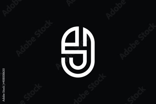 Free Download SJ logo letter design on luxury background. JS logo monogram initials letter concept. SJ icon logo design. JS elegant and Professional letter icon design on black background. S J JS SJ - GFXLoad