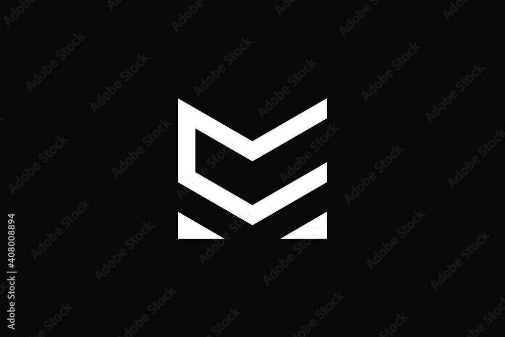 MC logo letter design on luxury background. CM logo monogram initials letter concept. MC icon logo design. CM elegant and Professional letter icon design on black background. M C CM MC MC logo letter design on luxury background. CM logo monogram initials letter concept. MC icon logo design. CM elegant and Professional letter icon design on black background. M C CM MC