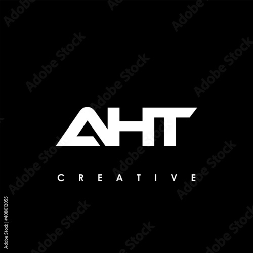 AHT Letter Initial Logo Design Template Vector Illustration