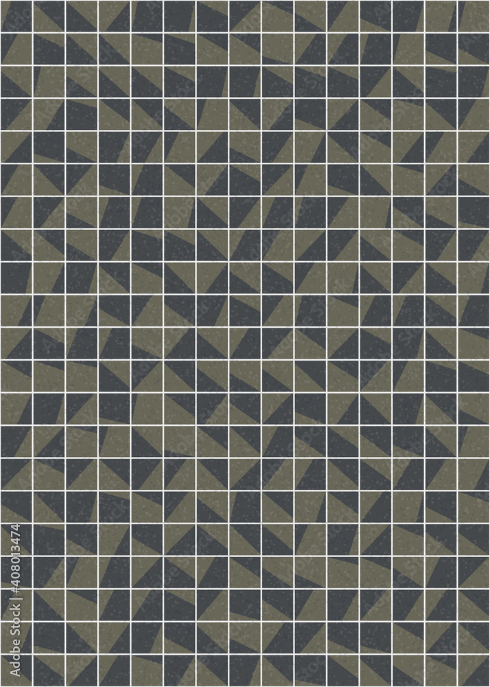 Obraz premium Abstract Geometric Pattern generative computational art illustration