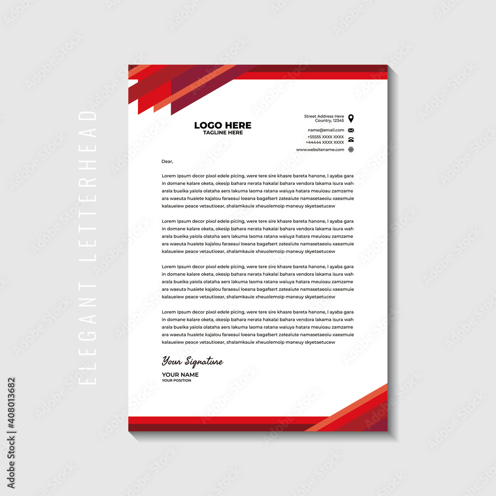 Illustration vector graphic of letterhead,perfect for letterhead template,letterhead business,letterhead office,office stationery,office needs,employees,etc Illustration vector graphic of letterhead,perfect for letterhead template,letterhead business,letterhead office,office stationery,office needs,employees,etc