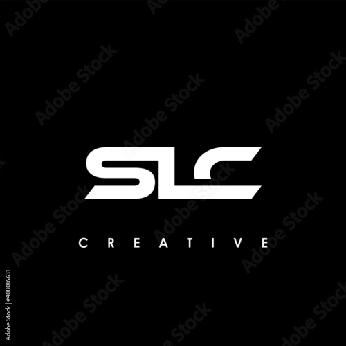 SLC Letter Initial Logo Design Template Vector Illustration photo