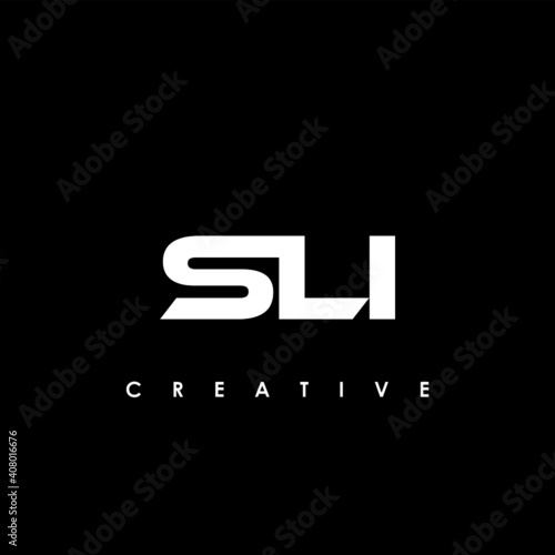 SLI Letter Initial Logo Design Template Vector Illustration photo