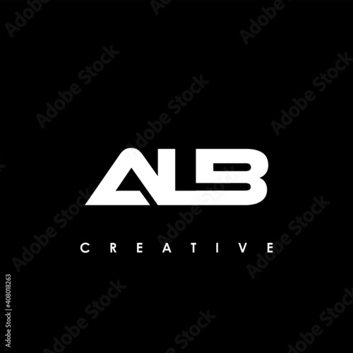 ALB Letter Initial Logo Design Template Vector Illustration