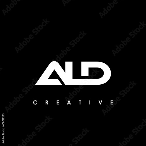 ALD Letter Initial Logo Design Template Vector Illustration photo