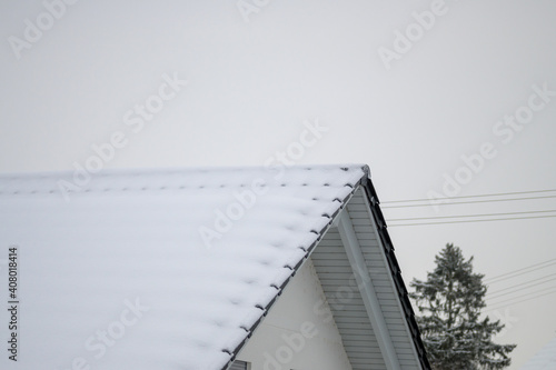 Snow on the roof