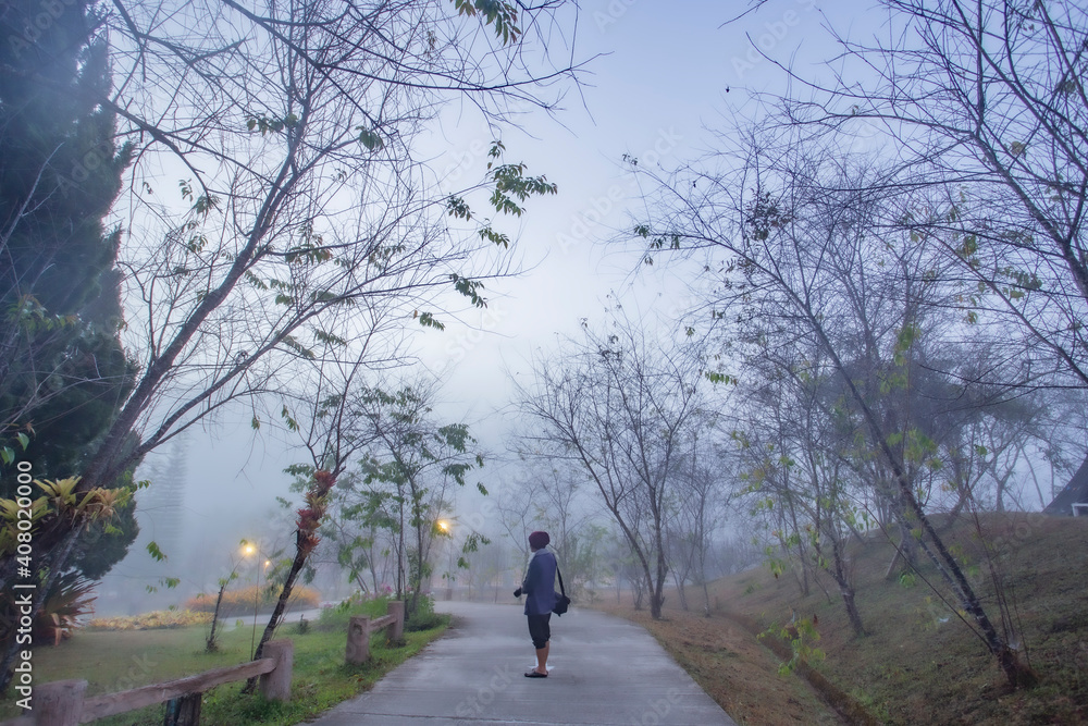 Relax at lake in Watchun Chiangmai Thailand Relax at lake in Watchun Chiangmai Thailand