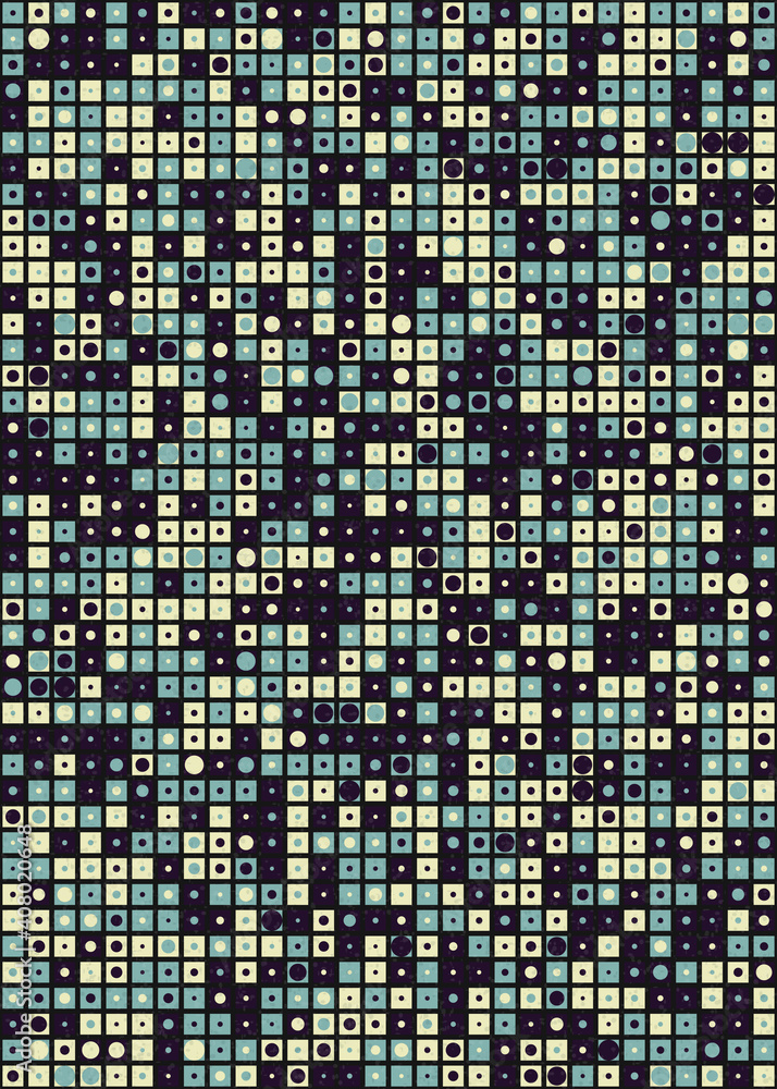 Abstract Geometric Pattern generative computational art illustration Abstract Geometric Pattern generative computational art illustration