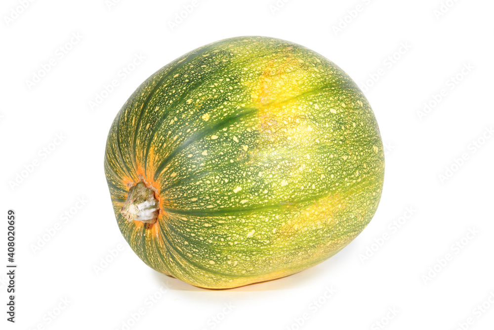 Large pumpkin on a white background. Isolated object Large pumpkin on a white background. Isolated object