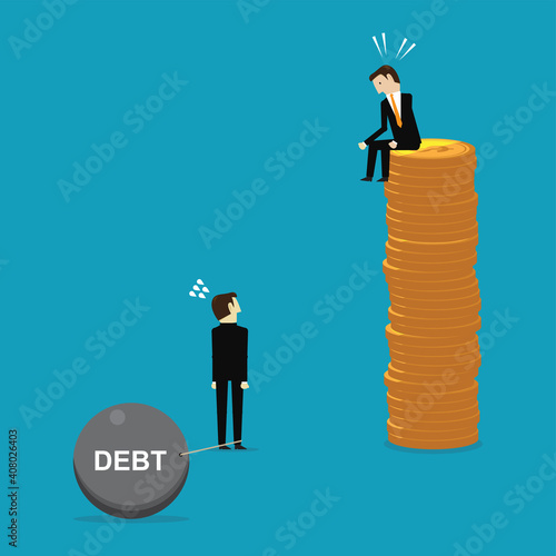 Not having debt is a great fortune