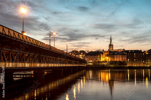 Derry City at Twilight photo