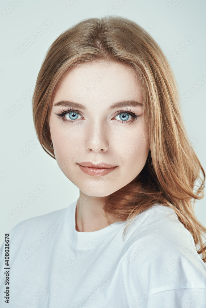 blonde in white blonde in white