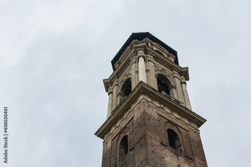 イタリア　トリノのサン・ジョヴァンニ・バッティスタ大聖堂の鐘楼