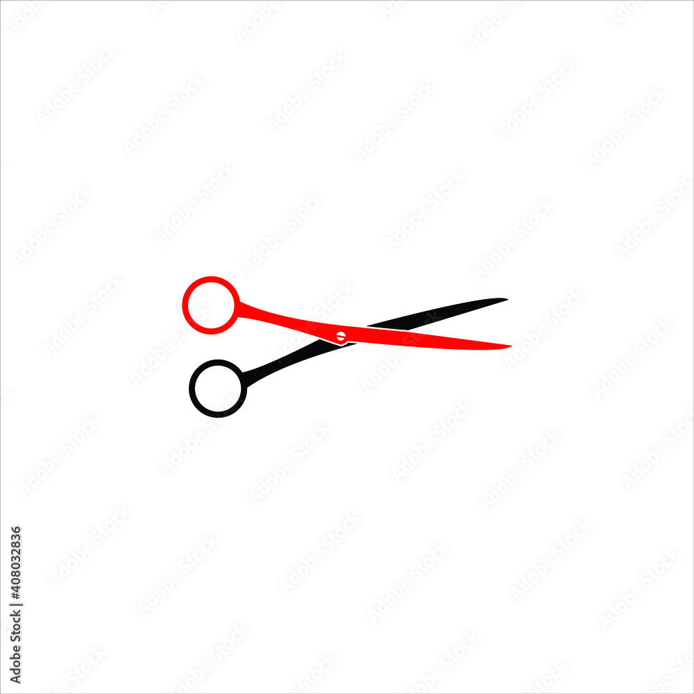 modern scissor vector and logo design template modern scissor vector and logo design template