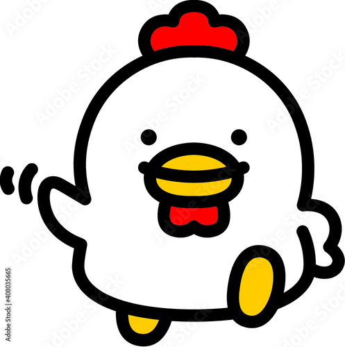 かわいいニワトリくん