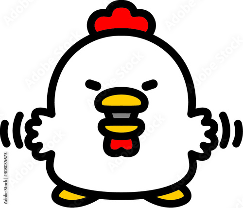 かわいいニワトリくん