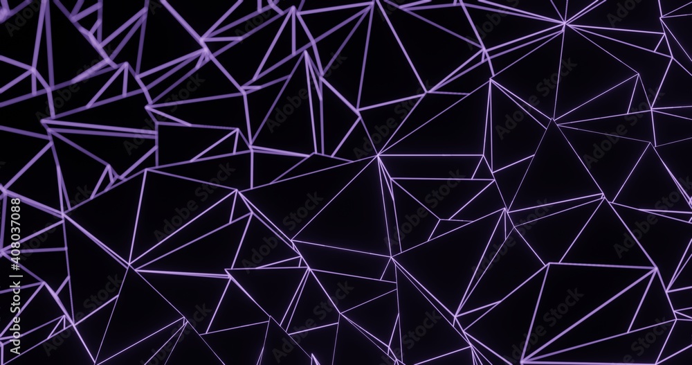 Dark abstract background with triangular shapes. 3d illustration, 3d rendering Dark abstract background with triangular shapes. 3d illustration, 3d rendering