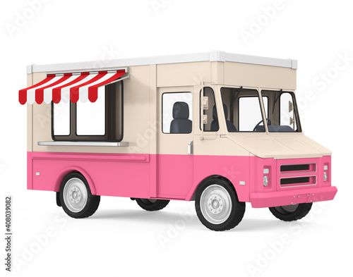 Food Truck Isolated