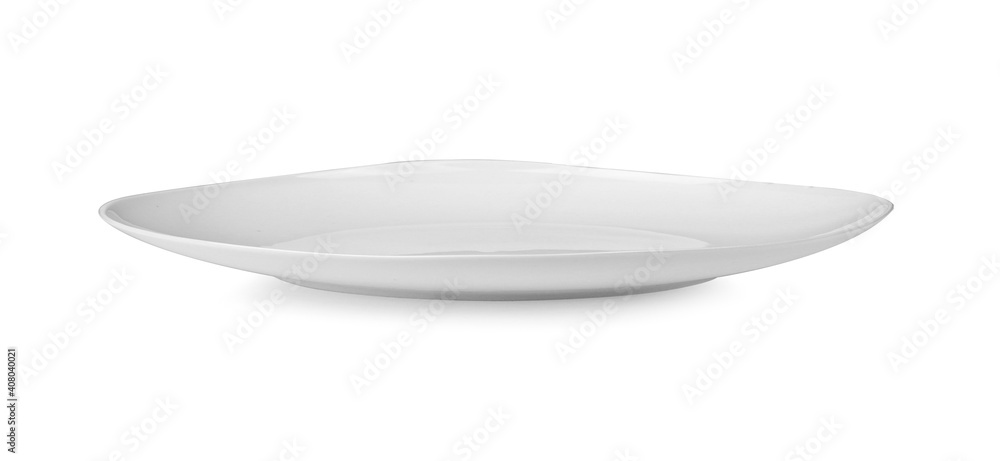white plate isolated on white background white plate isolated on white background