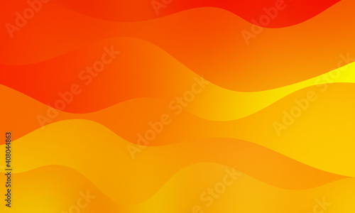 Abstract Soft Liquid Orange Colors Background