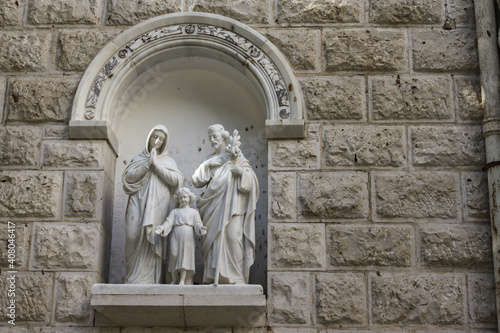 Basilica of the Annunciation,  Catholic Church in Nazareth, in northern Israel.  photo