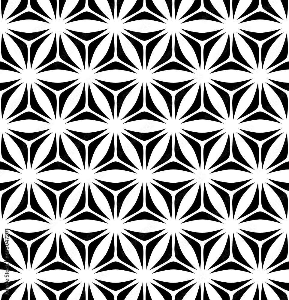 Vector geometric seamless pattern. Modern geometric background with hexagonal tiles.
Vector geometric seamless pattern. Modern geometric background with hexagonal tiles.