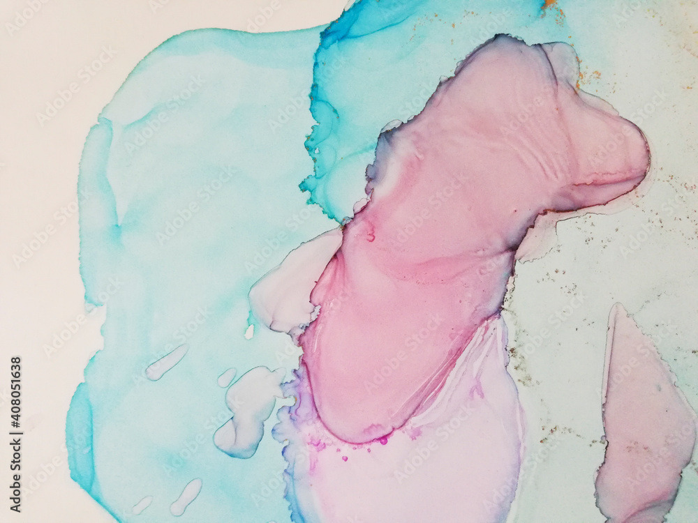 Closeup Composition. Translucent Cyan Wallpaper. Closeup Composition. Translucent Cyan Wallpaper.