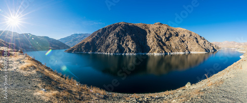 Karakaya Dam Lake in Turkey photo