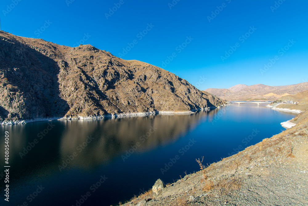 Karakaya Dam Lake in Turkey