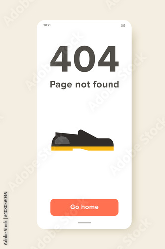Multicolored vector icon of black loafers with yellow shoe sole