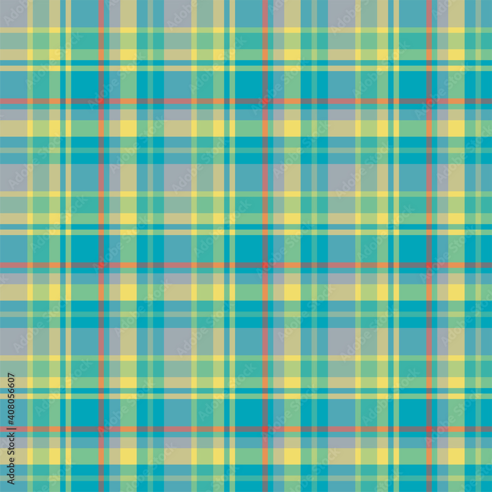 Plaid seamless pattern. Vector background of textile ornament. Flat fabric design. Plaid seamless pattern. Vector background of textile ornament. Flat fabric design.
