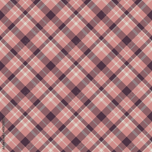 Plaid seamless pattern. Vector background of textile ornament. F © SolaruS