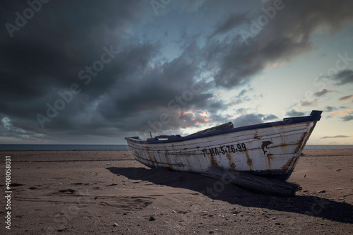 Fishing boat in Andalusia