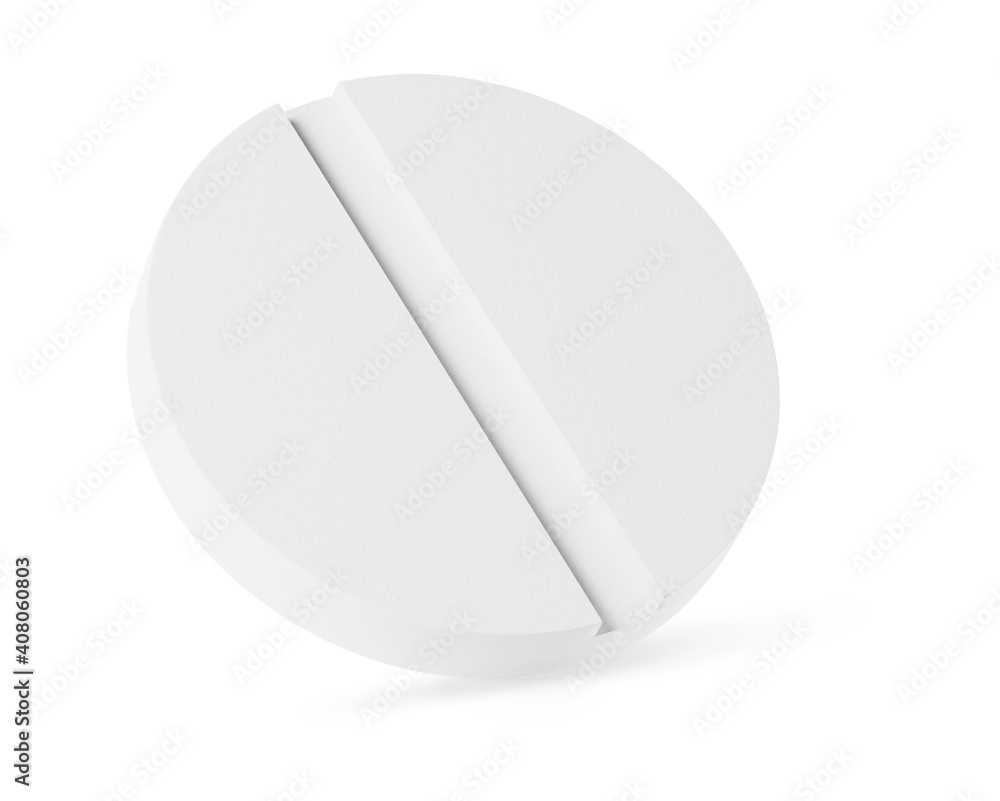 Pill isolated on white background Pill isolated on white background