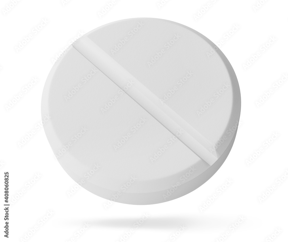 Pill isolated on white background Pill isolated on white background