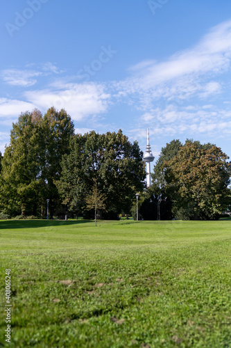 Television Tower Landmark in Mannheim