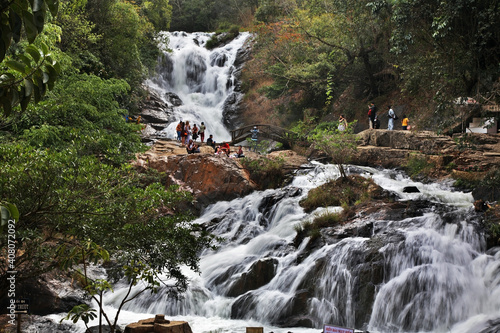 Datanla waterfall in Dalat. Vietnam