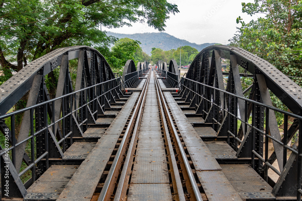 The Bridge over River Kwai in Thailand...