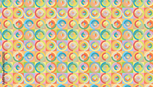 geometric pattern. circles. colorful shapes. vector