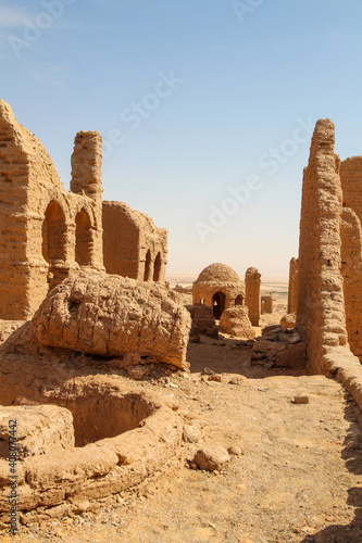 Ancient christian necropolis of Al Bagawat, Egypt