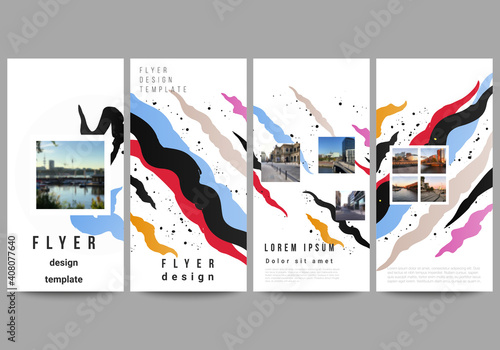 Vector layout of flyer, banner design templates for website advertising design, vertical flyer design, website decoration backgrounds, agency, corporate, business, portfolio, pitch deck, startup.