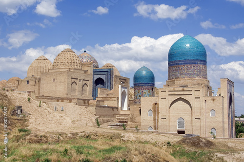 Kasisade Rumi Mausoleum, Shahr-I-Zindah (Shahi Sinda) necropolis, Samarkand, Uzbekistan