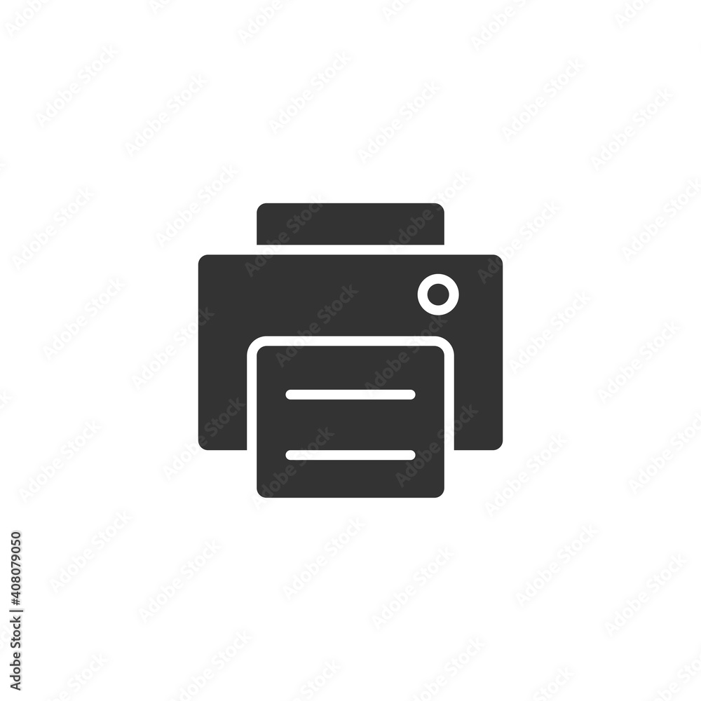 Printer icon. Fax symbol modern, simple, vector, icon for website design, mobile app, ui. Vector Illustration Printer icon. Fax symbol modern, simple, vector, icon for website design, mobile app, ui. Vector Illustration