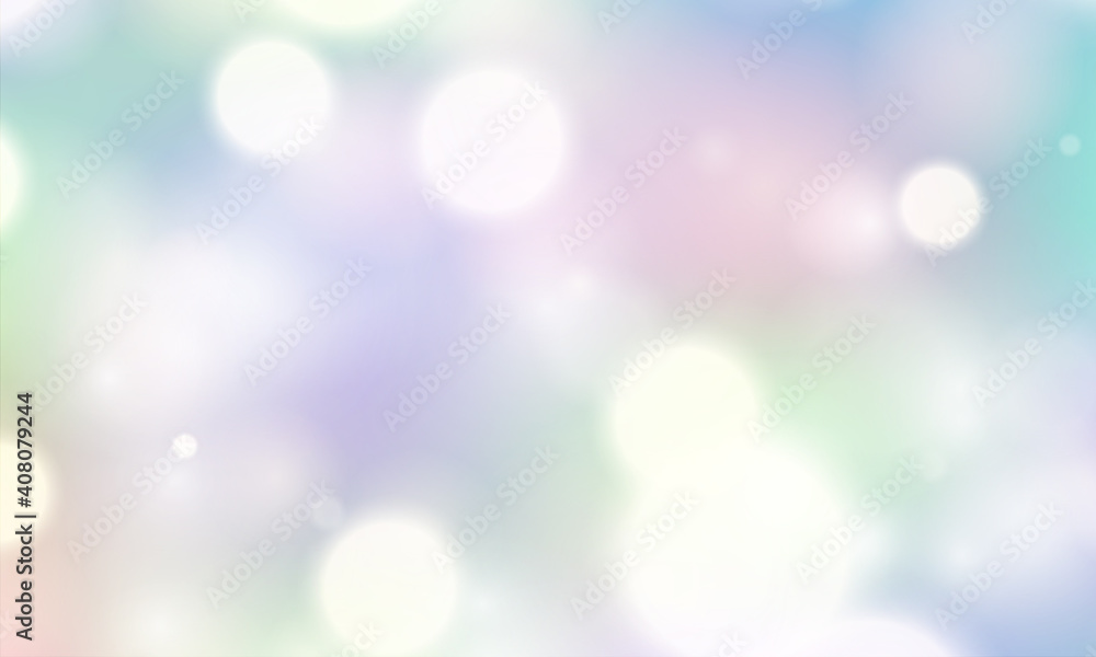 Fototapeta premium Abstract shiny blurred lights background stock illustration