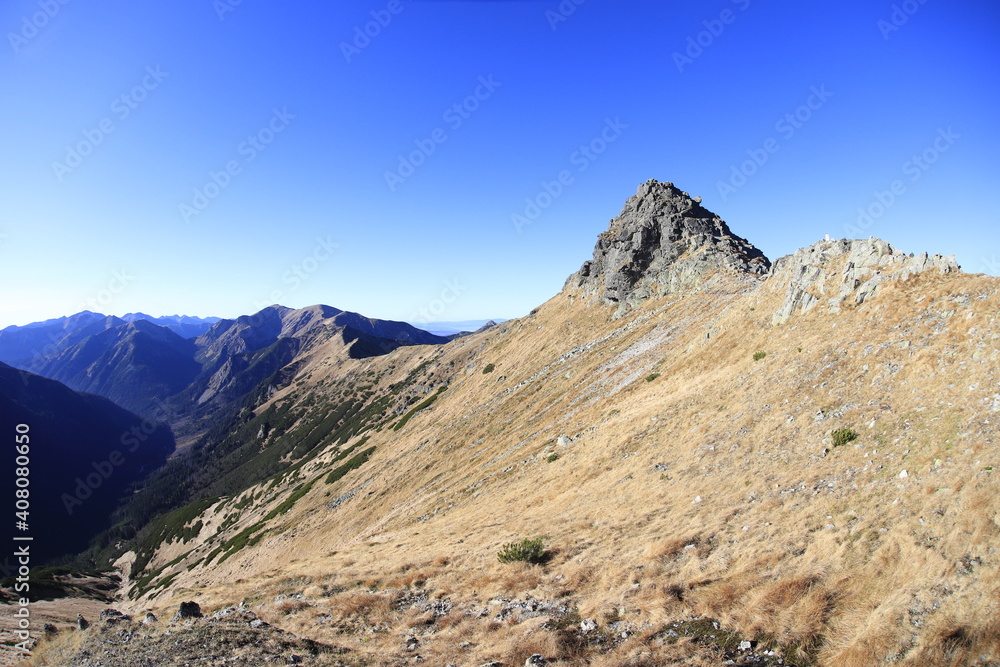 Fototapeta premium Beskid Mount, Tatra Mountains in the Autumn