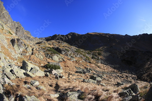 Tatra Mountains Walentkowy Wierch in the Evening photo