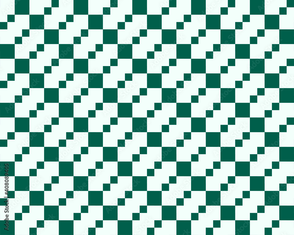 Fototapeta premium Geometric vector background. Abstract Digital Texture with Color Squares for Print, Banner, Card, Web and Mobile Applications. 