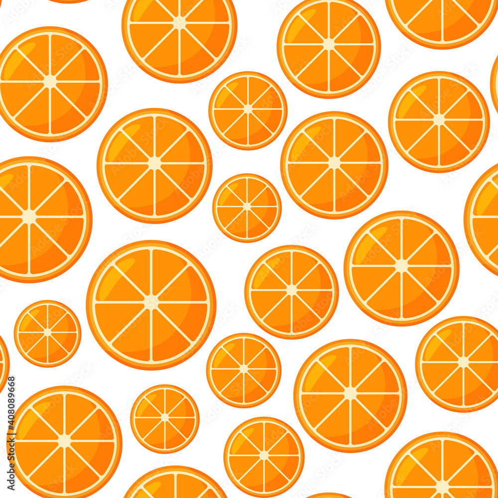Orange fruit pattern. Sweet beautiful citrus seamless background with yellow juicy oranges. Orange fruit pattern. Sweet beautiful citrus seamless background with yellow juicy oranges.