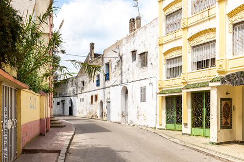 Quiet road in Tangier
